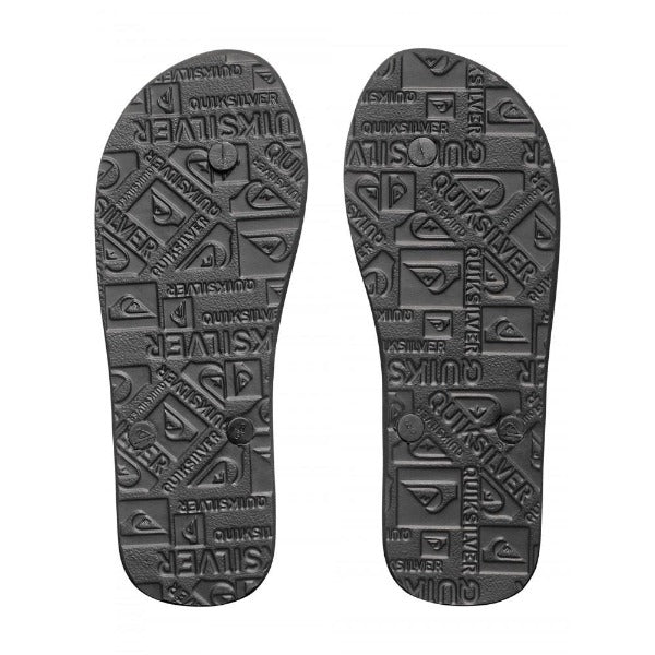 Quiksilver Molokai Sandals - Black/White