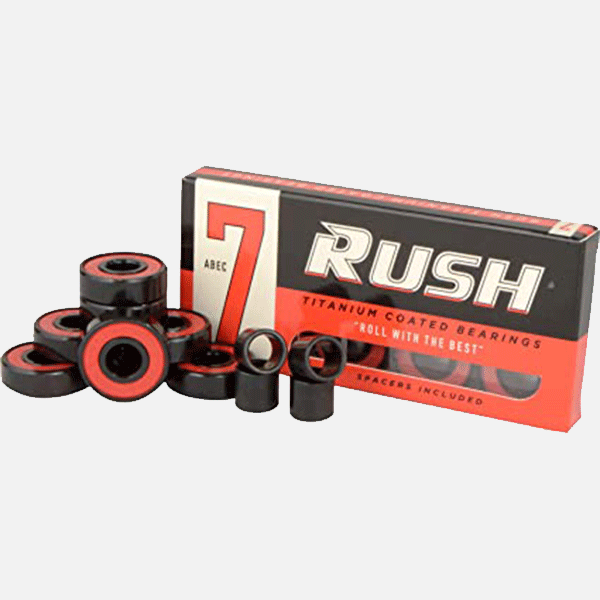 Rush Titanium Coated Bearings - ABEC 7