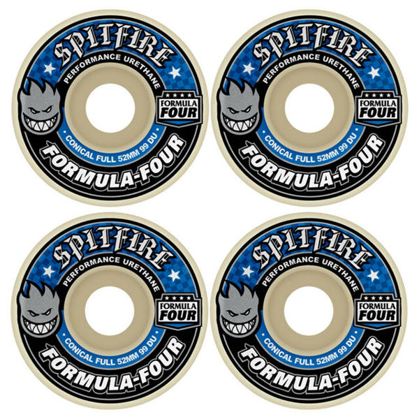 Spitfire Wheels F4 99D Conical Full - 52mm