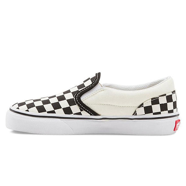 Vans Classic Slip On Youth - Black/White Checker