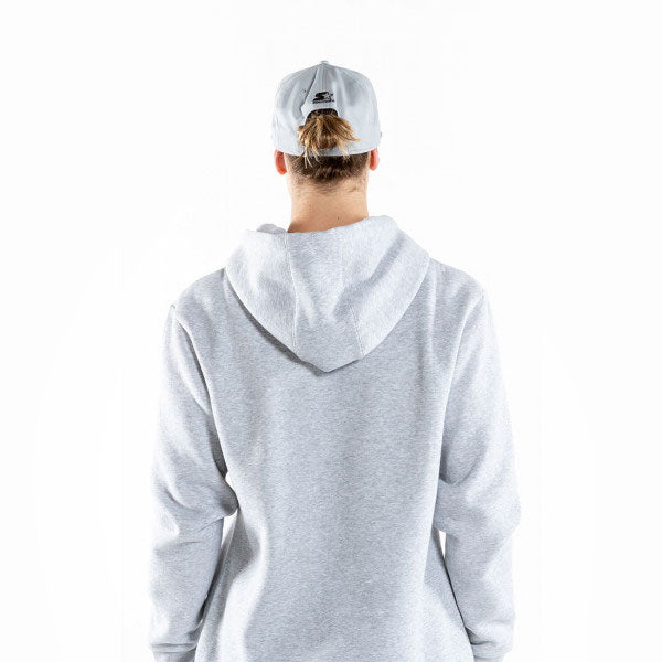 ilabb Capsize Fleece Hood - Grey Marle