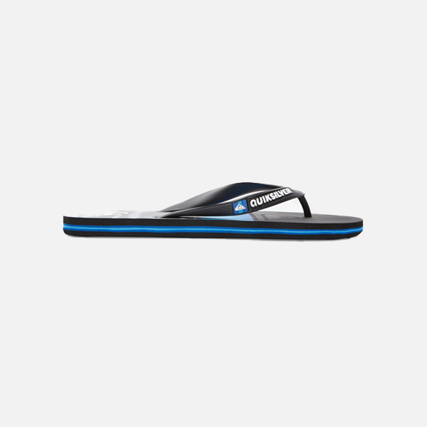 Quiksilver Molokai Panel Jandal - Black/Blue/Black