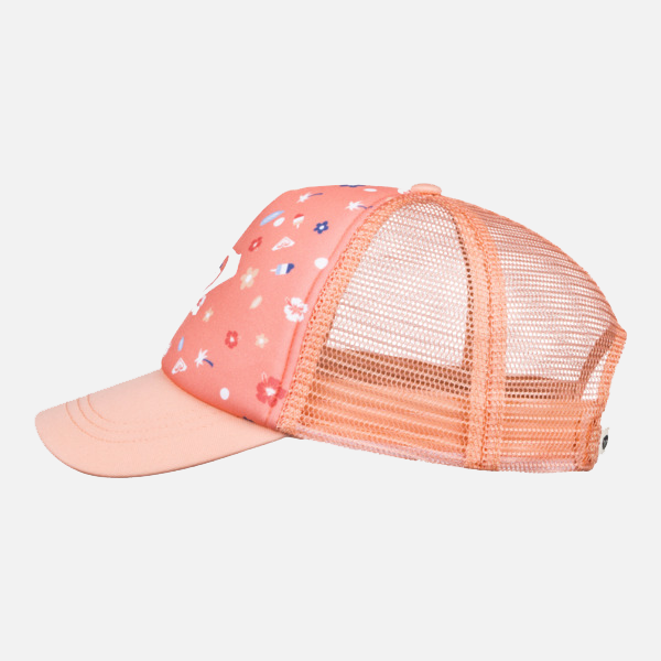 Roxy Girls Sweet Emotions Cap - Papaya Punch Popsicle Dots