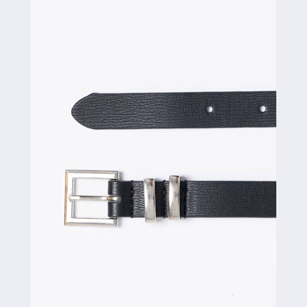 Rusty Anna Mini High Waisted Belt - Black/Silver