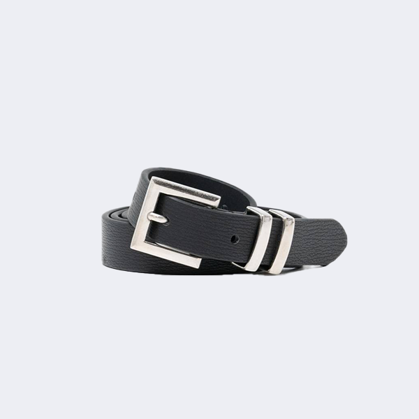 Rusty Anna Mini High Waisted Belt - Black/Silver