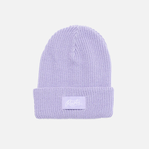 Rusty Tunnel Reversible Beanie - Lavender