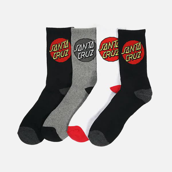 Santa Cruz Classic Dot Socks - Multi
