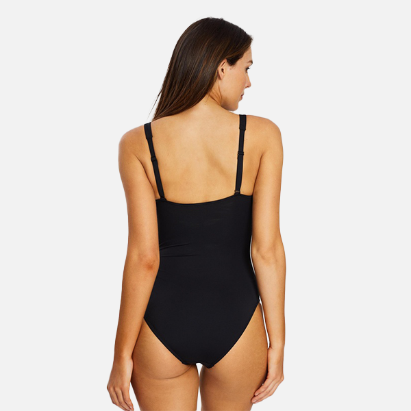 Sea Level Twist Front Multifit One Piece - Black