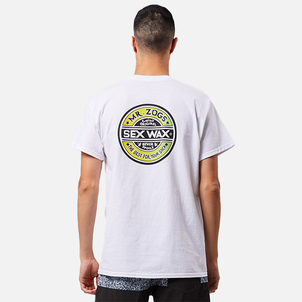 Sex Wax Fade Tee - White