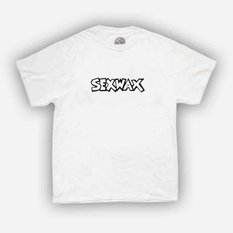 Sexwax Team Word Fade Tee - White