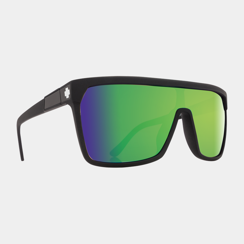 Spy Sunglasses Flynn - Matte Black Happy Bronze Green Spectra