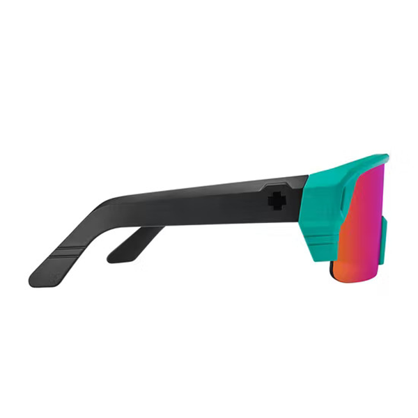 Spy Sunglasses Monolith  5050 - Matte Teal/Happy Grey Green W/ Pink Spectra Mirror