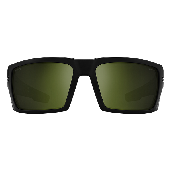 Spy Sunglasses Rebar ANSI - Matte Black Polar Olive