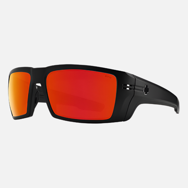 Spy Sunglasses Rebar ANSI - Matte Black Red