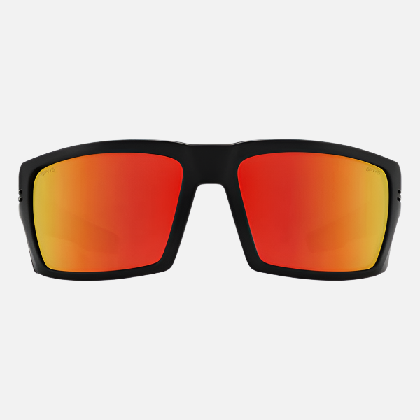 Spy Sunglasses Rebar ANSI - Matte Black Red