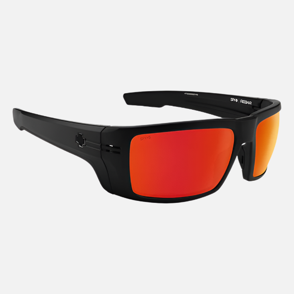 Spy Sunglasses Rebar ANSI - Matte Black Red