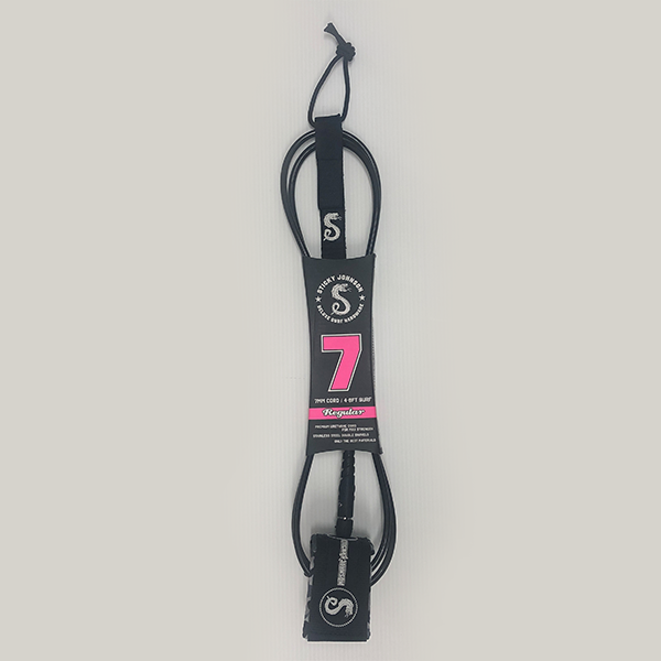 Sticky Johnson Surf Leash - Black