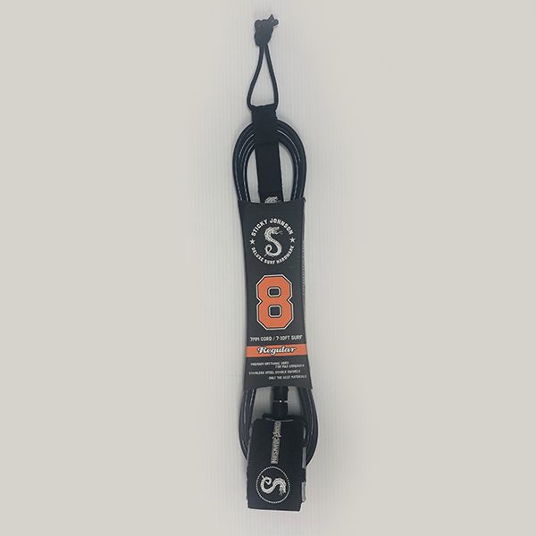 Sticky Johnson Surf Leash - Black