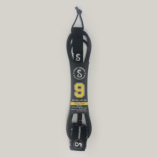 Sticky Johnson Surf Leash - Black