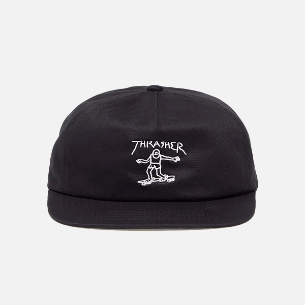 Thrasher Gonz Logo Snapback - Black
