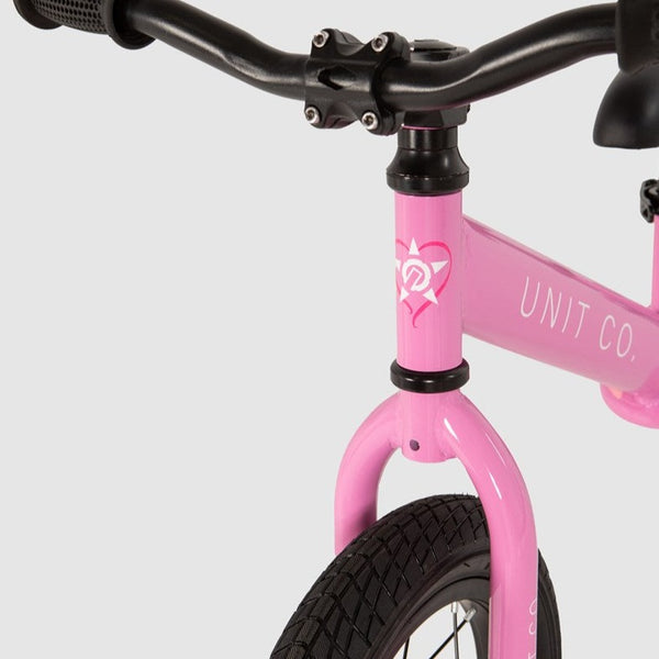 Unit Glide And Slide Balance Bike - Pink