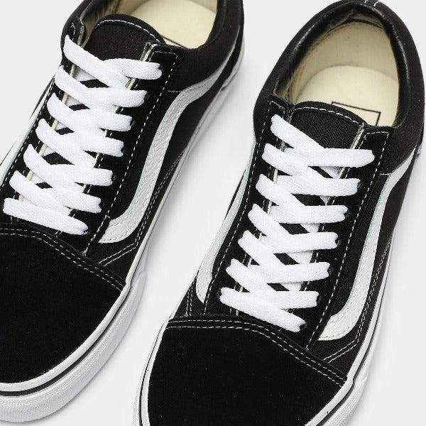 vans old skool black white shoes