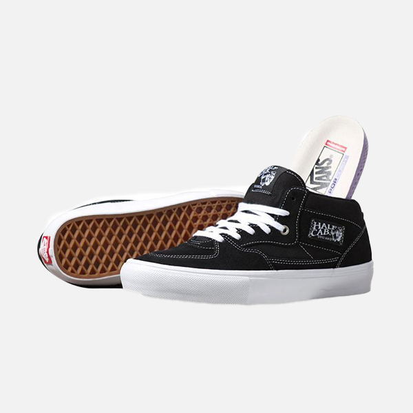 Vans Skate Half Cab - Black/White