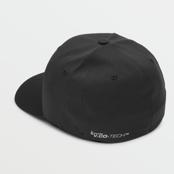 Volcom Stone Tech Flexfit Delta Cap - Black