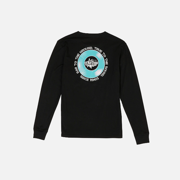 Volcom Entertainment Long Playing LS Youth Tee - Black